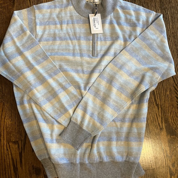 Peter Millar zip up sweater